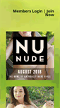 Mobile Screenshot of nunude.co.uk